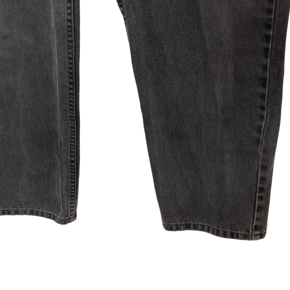 Levi’s 550 classic straight leg denim men’s jeans black 34 waist zipper fly - Picture 5 of 15